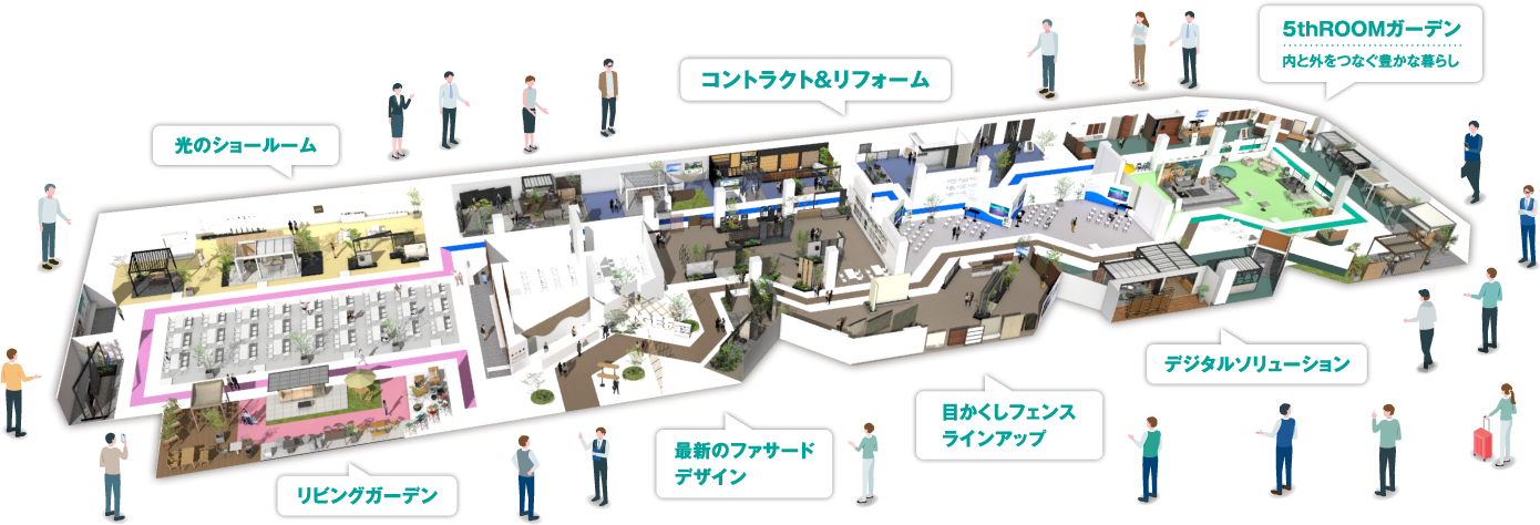 顧客価値と提案力を実現するコンセプトを会場で体験!